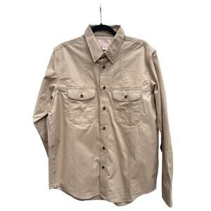 Filson Long Sleeve Button Up Shirt NWOT NEW Men size Medium